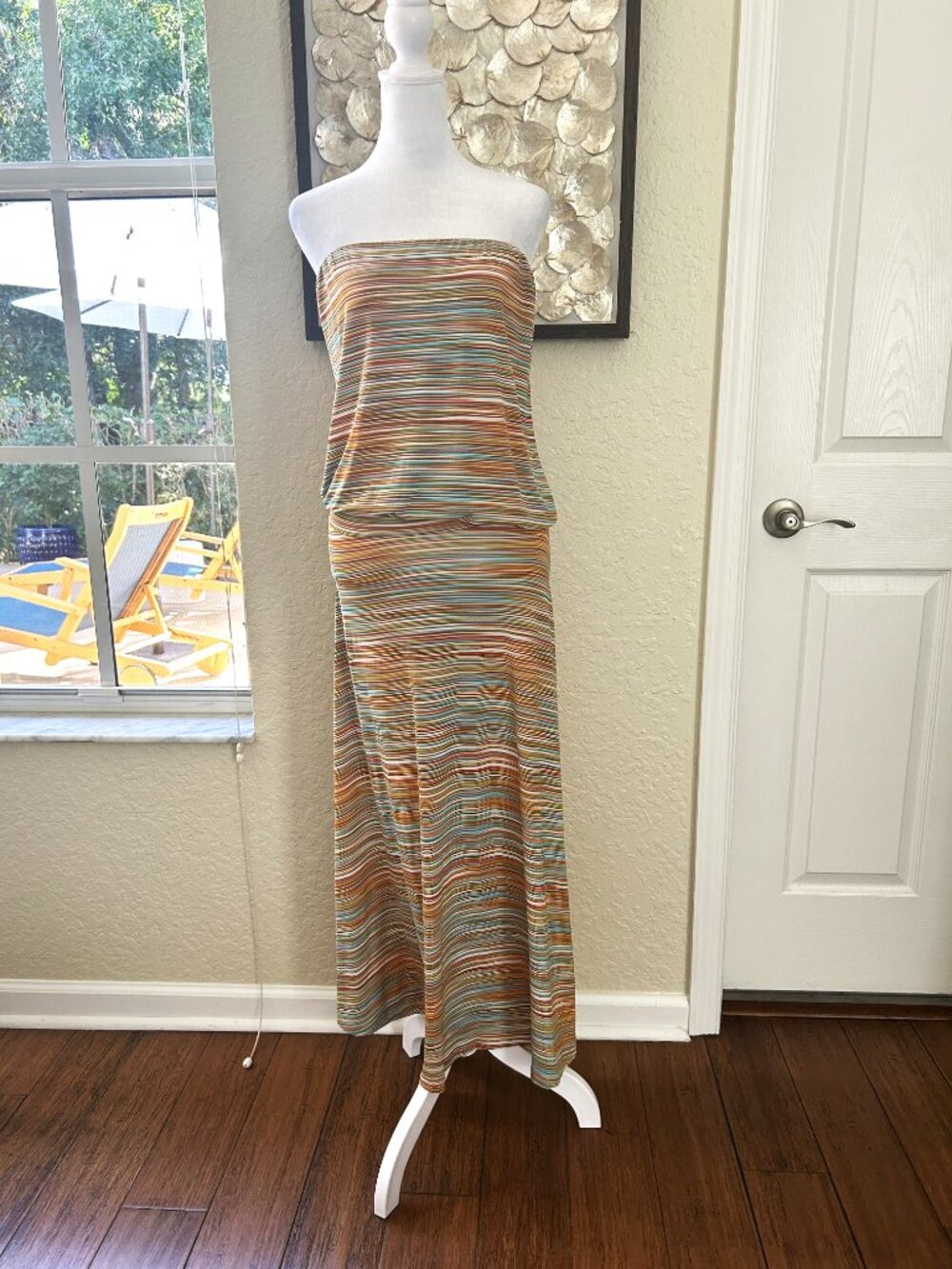 Veronica M Strapless Maxi Dress